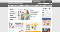 Desktop Screenshot of immunize.org